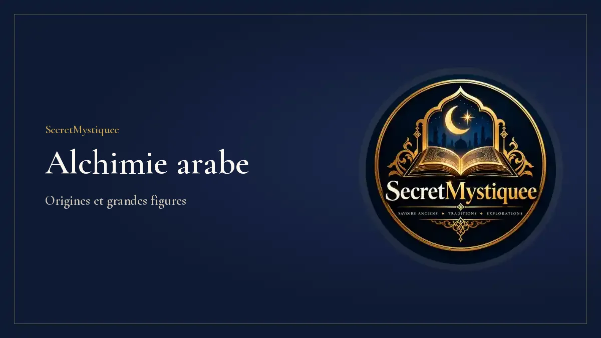 alchimie arabe Couverture de l'article