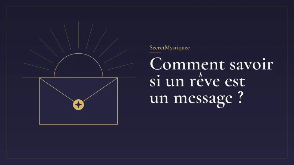 Lettre scellée devant un soleil levant, pour l'article comment savoir si un rêve est un message