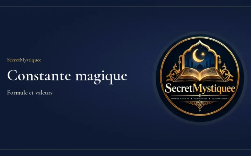 constante magique Couverture de l'article