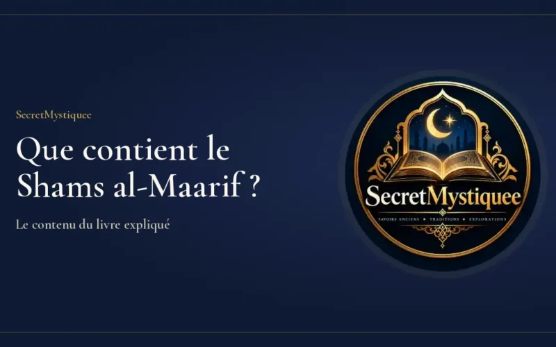 Que contient le Shams al-Maarif ? Couverture de l'article