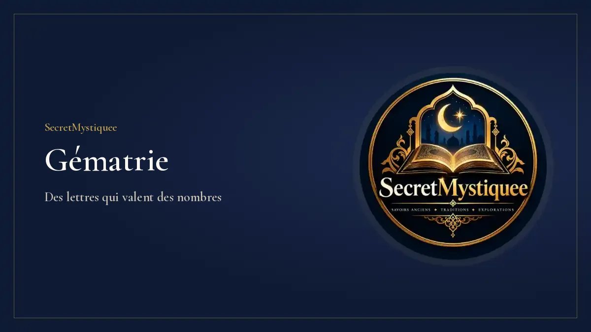 Gématrie Couverture de l'article