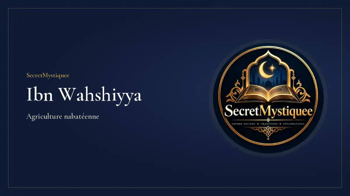 Ibn Wahshiyya Couverture de l'article