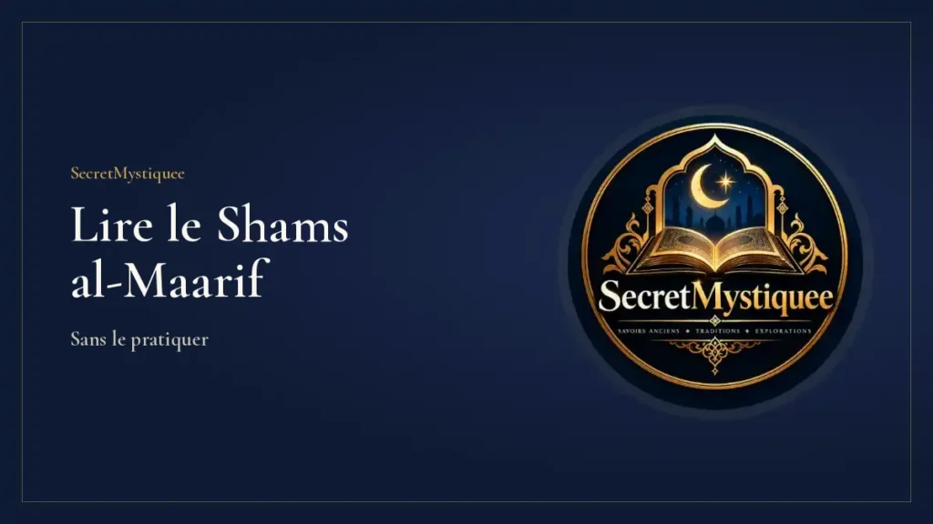 lire Shams al-Maarif sans pratiquer Couverture de l'article