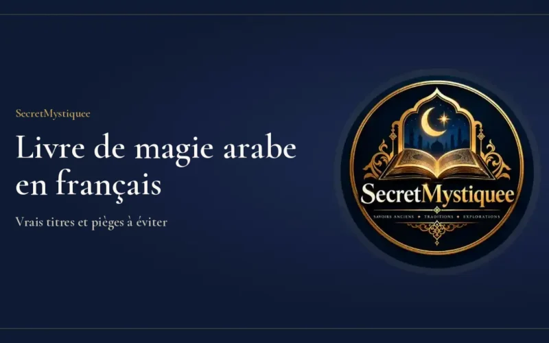 livre de magie arabe en français Couverture de l'article