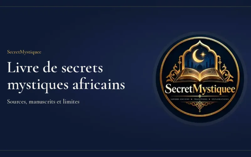 livre de secrets mystiques africains Couverture de l'article