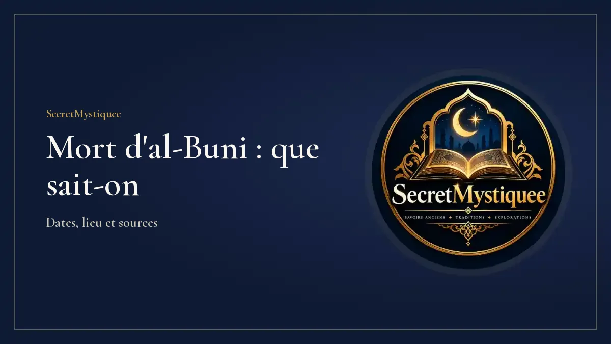 mort d'al-Buni Couverture de l'article
