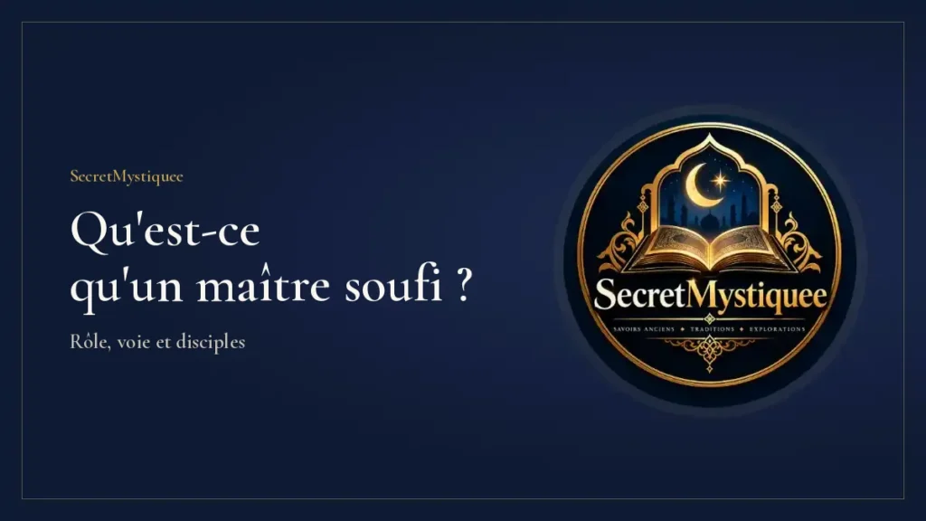 Qu'est-ce qu'un maître soufi ? : couverture de l'article