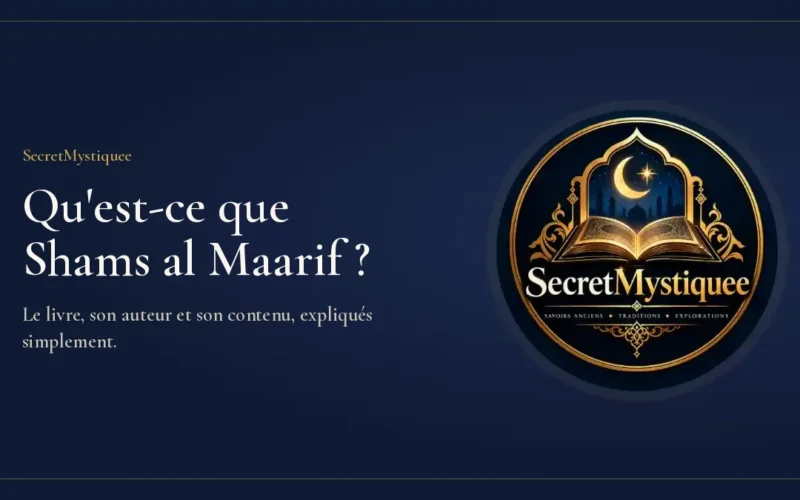 Qu’est-ce que Shams al maarif : couverture de l’article