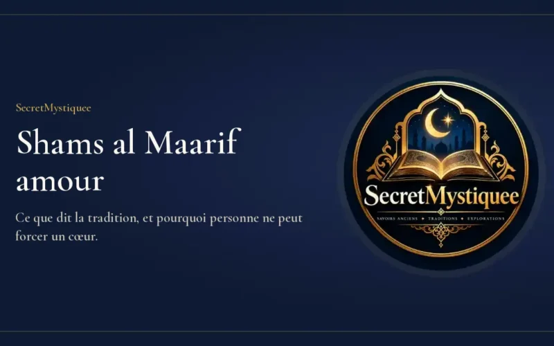 Shams al Maarif amour : couverture de l’article
