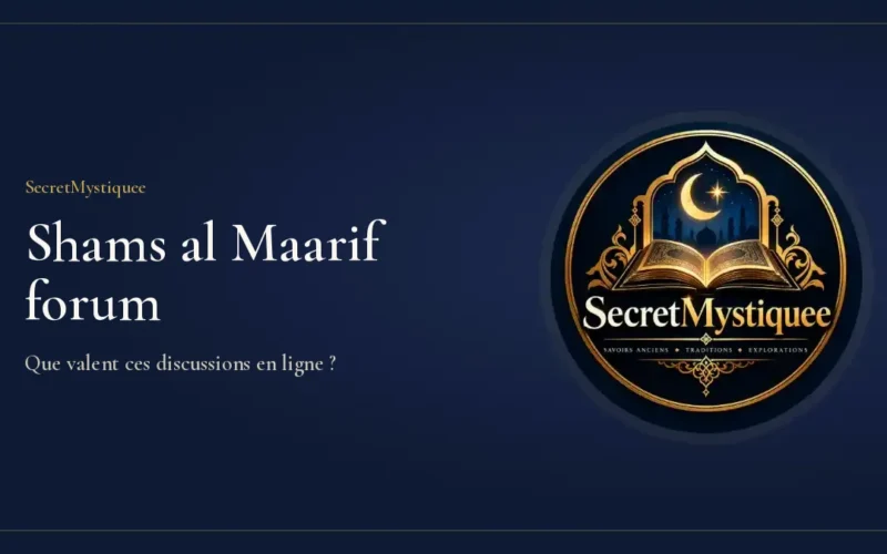 Shams al Maarif forum : couverture de l'article
