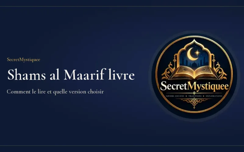Shams al Maarif livre : couverture de l'article