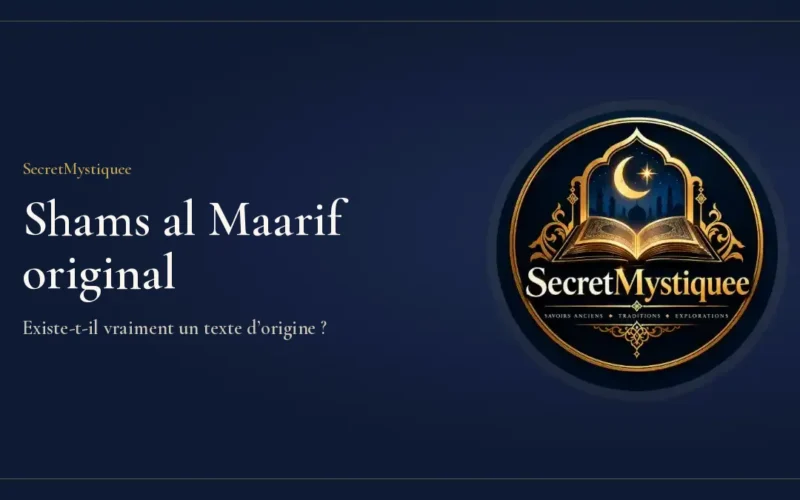 Shams al Maarif original : couverture de l’article