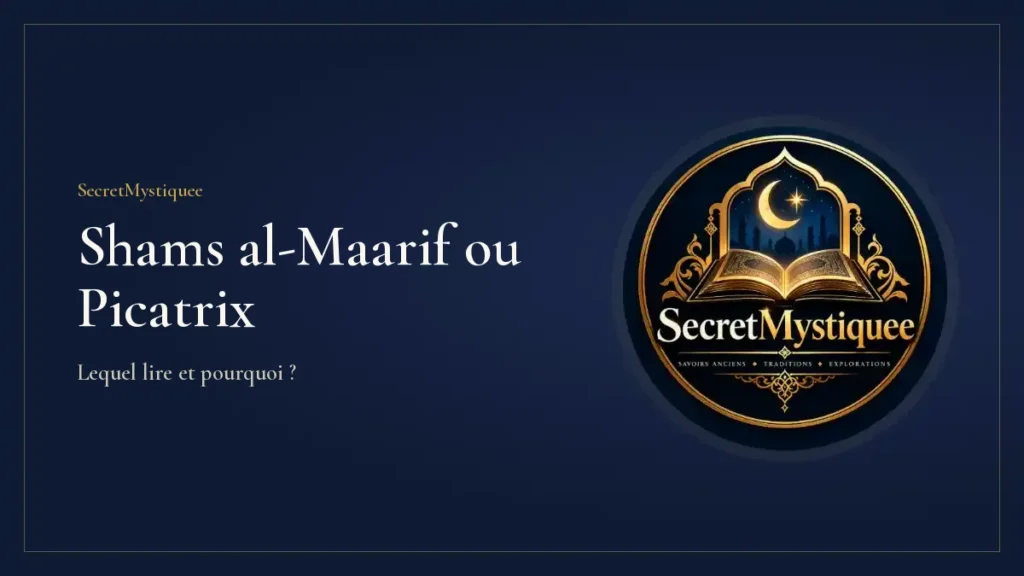 Shams al-Maarif ou Picatrix Couverture de l'article