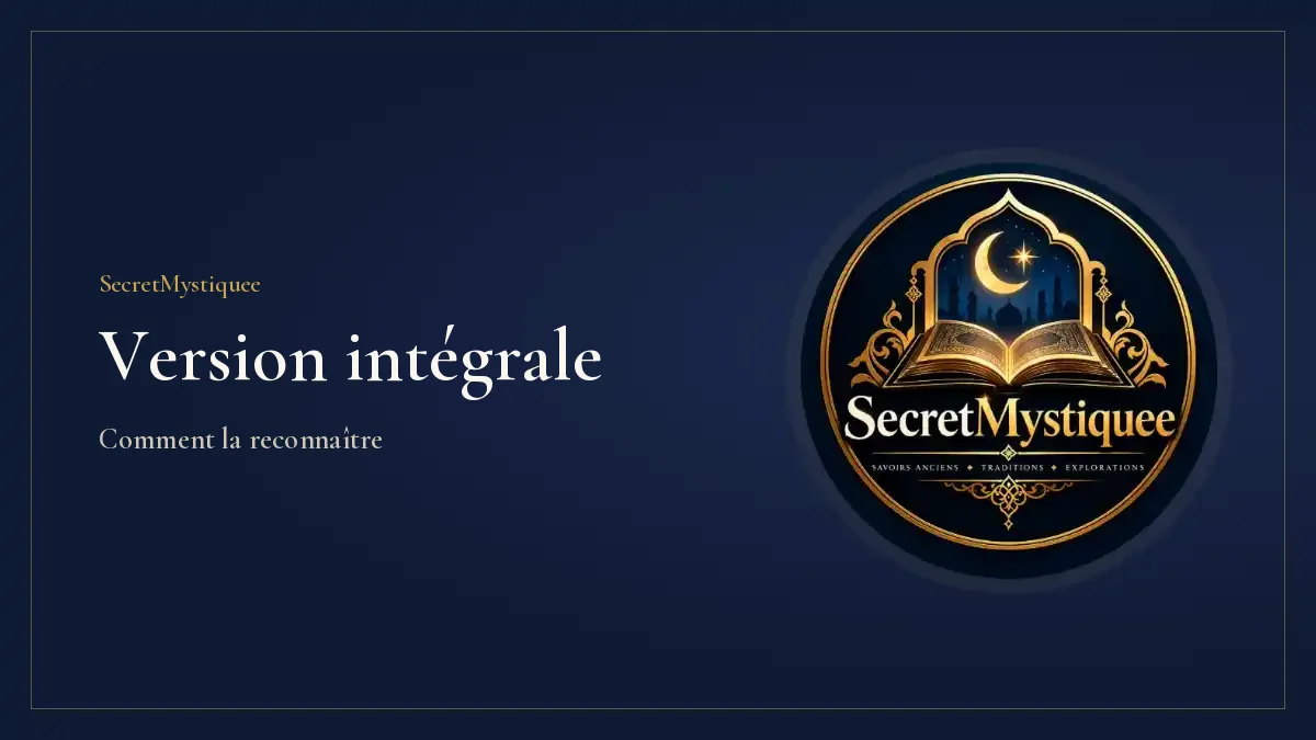 Shams al Maarif version intégrale Couverture de l'article